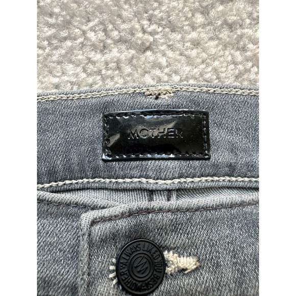 $258 MOTHER - THE STUNNER ANKLE FRAY - CHATEAU SECRETS Size 28 - Picture 5 of 14